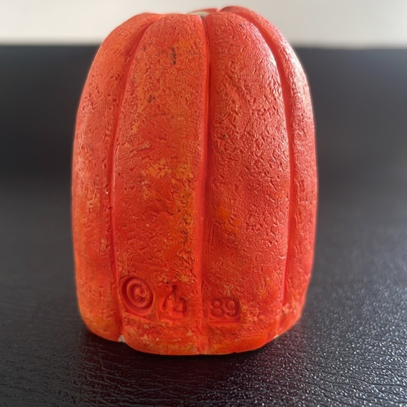 Ceramic Pumpkin Candle Stick Holder - Halloween Decoration - Picture 8 of 10